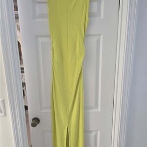 All Saints Yellow Maxi Dress